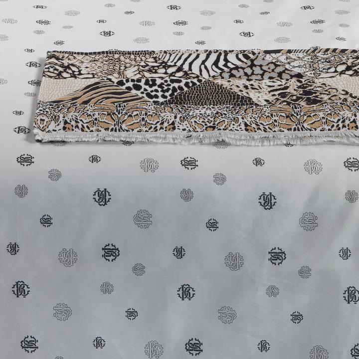 Image du produit Roberto Cavalli Mako-Satin Literie Jewel Monogram black (Set de linge de lit, 135x200 cm + 80x80 cm)