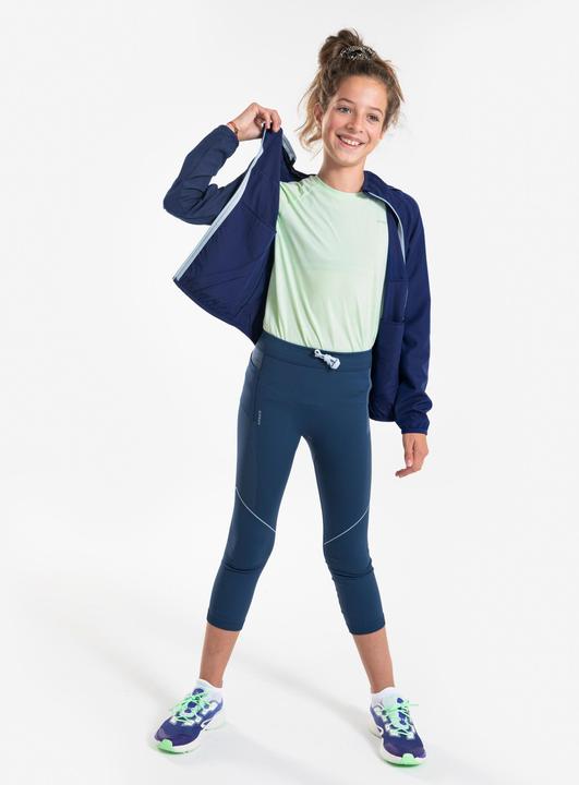 Actual product image Kiprun Lauftights 7/8 Kinder - Comfort 500 marineblau (10, 11, 12)