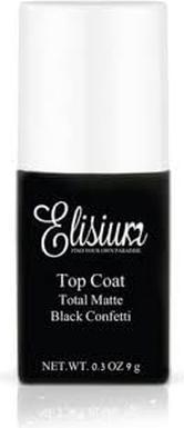 Actual product image Elisium Top Coat Shiny Top For Hybrid Lacquers Adding 9G Gloss (9G Gloss, Top coat)