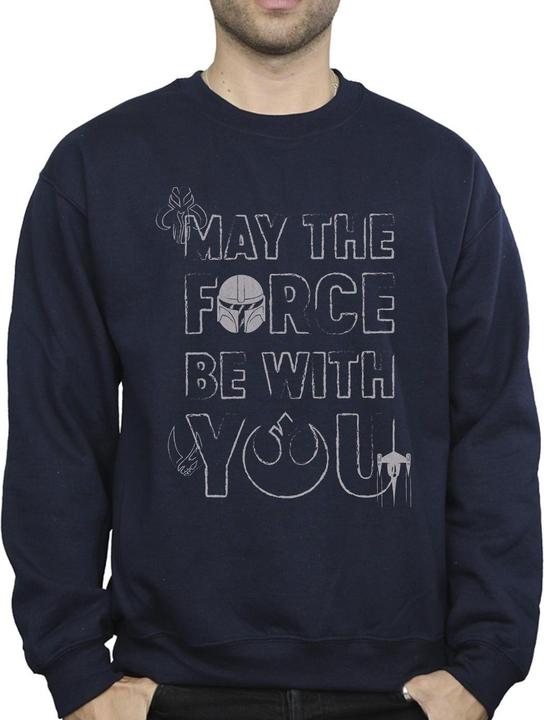 Produktbild Star Wars The Mandalorian May The Force Mando Sweatshirt (M)