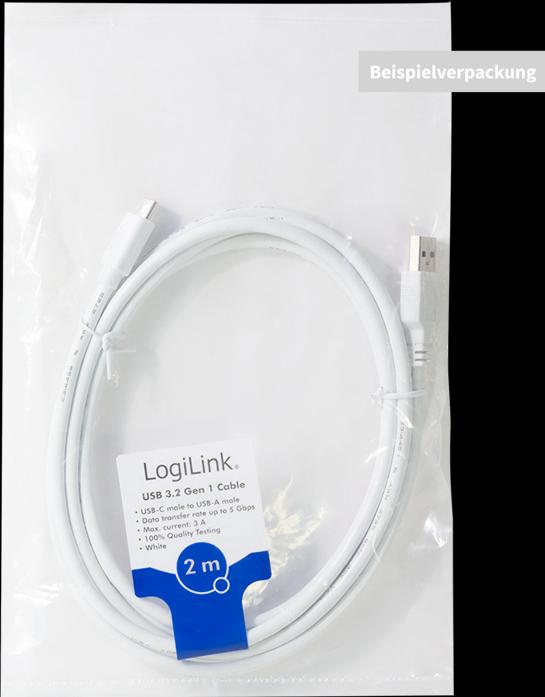 Immagine prodotto LogiLink USB C – USB A (0.15 m, USB 3.0)