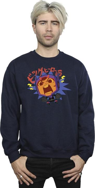 Image du produit Disney - Sweat BIG HERO BAYMAX HIRO ANGRY MANGA - Homme (M)
