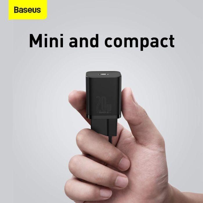 Actual product image Baseus Super Si Set Quick Charger (20 W)