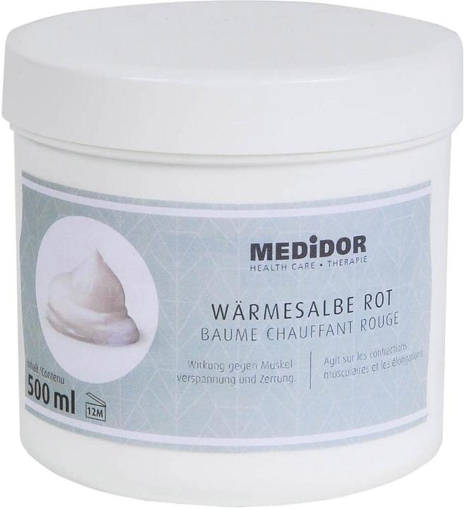 Produktbild Medidor Wärmesalbe rot 500 ml (1 x, 500 ml, 480 g)