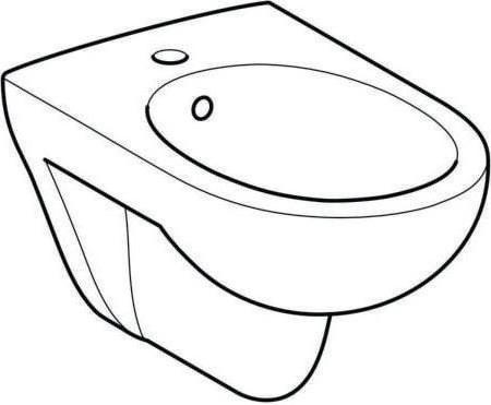 Productafbeelding Geberit Keramag / wand-bidet Renova wit 233040000
