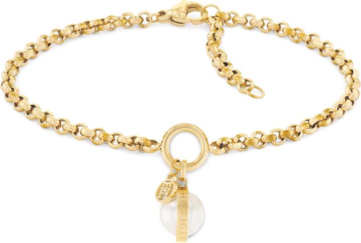 Actual product image Tommy Hilfiger Pearl bracelet (18.50 cm, Stainless steel)