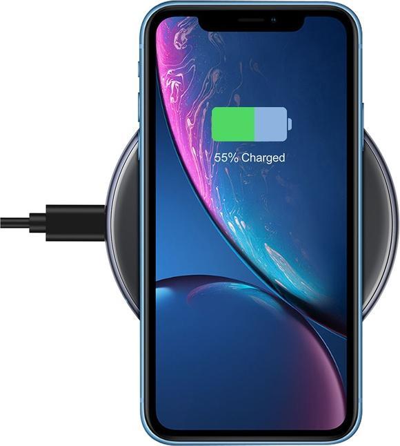 Produktbild Crong Ladegerät Induktion 3 A (CRG-PS15W-BLK) (15 W)