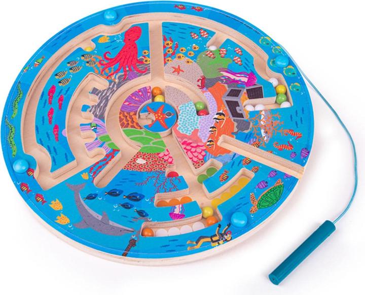 Bigjigs Magnetic Maze Game - Unterwasserwelt