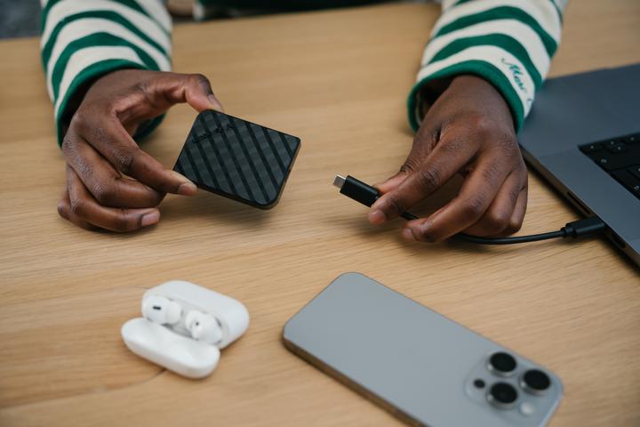 Image du produit Verbatim Disque SSD externe Store'N'Go Mini Diamond USB-C - 2To (Noir) (2000 Go)