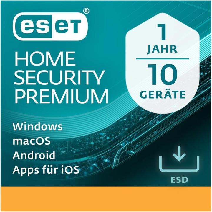 Actual product image ESET HOME Security Premium ESD, full version, 10 users, 1 (10 Devices, 12 months)