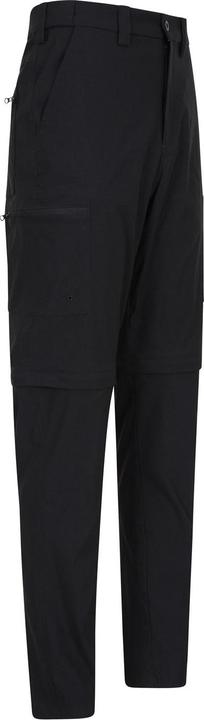 Actual product image Mountain Warehouse Mens Trek Stretch Convertible Trousers (50 D)