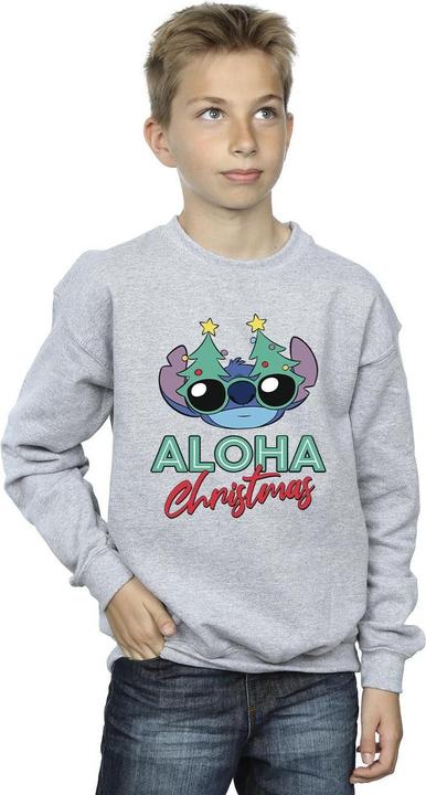 Image du produit Disney - Sweat LILO AND STITCH CHRISTMAS TREE SHADES - Garçon (152, 158)