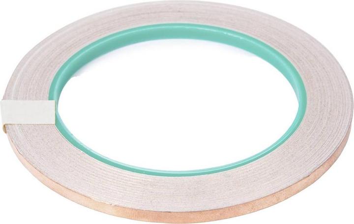 Actual product image Velleman COPPER FOIL ADHESIVE TAPE - 5 mm x 25 m (5 mm)