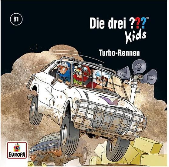 Produktbild Die drei??? Kids – 81/Turbo-Rennen (Pfeiffer, Boris, Deutsch)