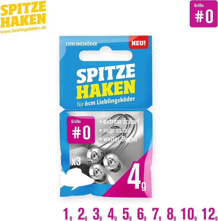 Lieblingsköder Punta gancio testa jig