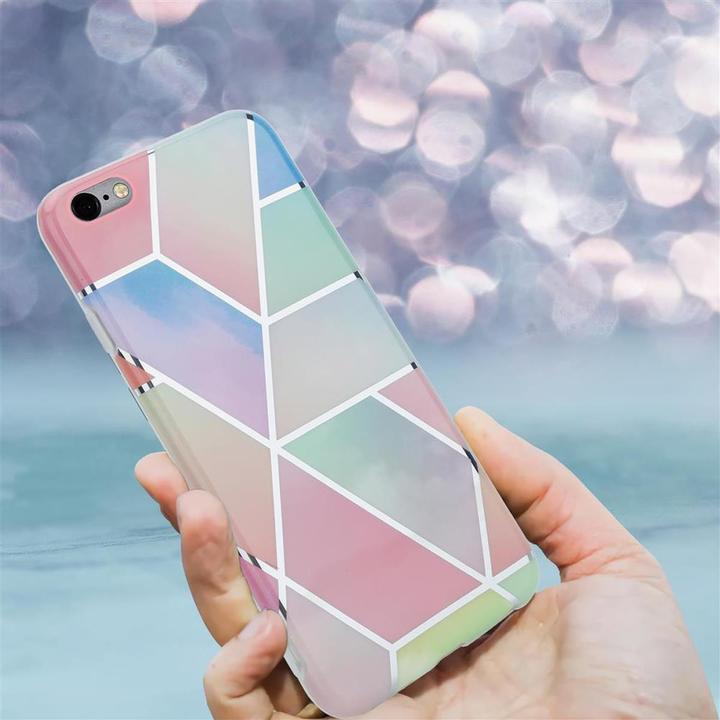 Produktbild Cadorabo IMD TPU Bunter Marmor Cover (Apple iPhone 6 Plus)