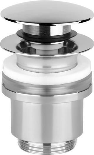 Gessi Ablaufventil Stop&Go 1 1/4 für Becken ohne Überlauf, Schaftventil min. 25mm/max.45mm, 1420