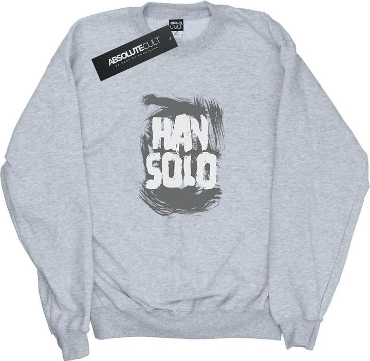 Star Wars Han Solo Text Sweatshirt