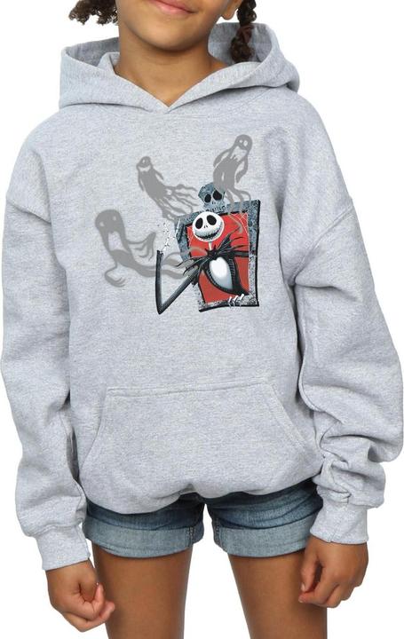 Image du produit Disney - Sweat à capuche NIGHTMARE BEFORE CHRISTMAS GHOSTS OF JACK - Fille (152, 158)