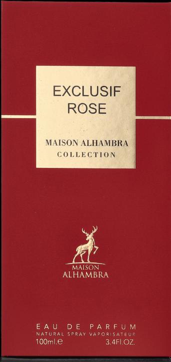 Immagine prodotto Alhambra Exclusif Rose (Eau de parfum, 100 ml)