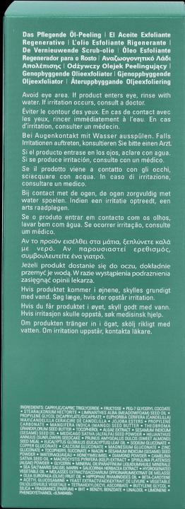 Nährwerte und Zutaten La Mer The Replenishing Oil Exfoliator (Peeling, 100 ml)