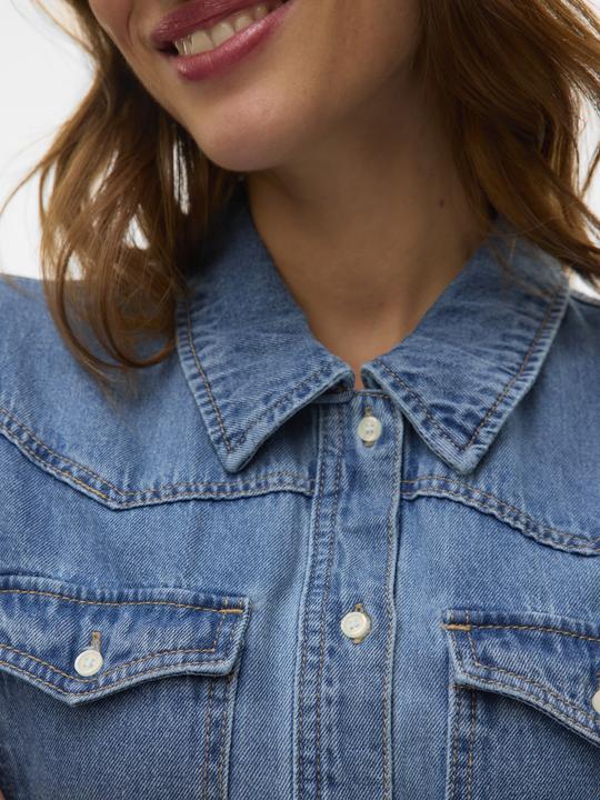 Produktbild Vero Moda VMAUSTIN Kurzes Kleid Jeanskleid (3XL)