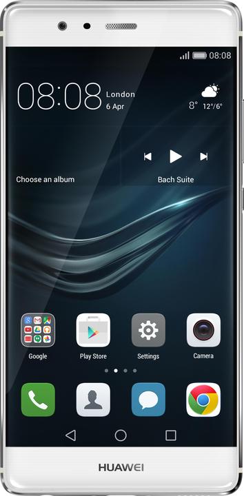 Produktbild Huawei P9 (32 GB, Mystic Silver, 5.20", Single SIM, 12 Mpx, 4G)