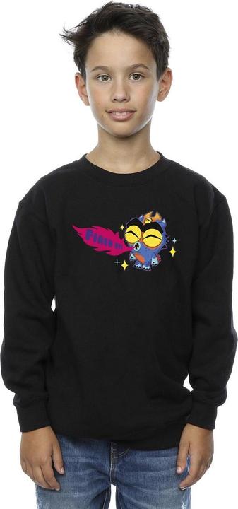 Actual product image Disney Boys Big Hero 6 Baymax Fred Fired Up Sweatshirt (116)