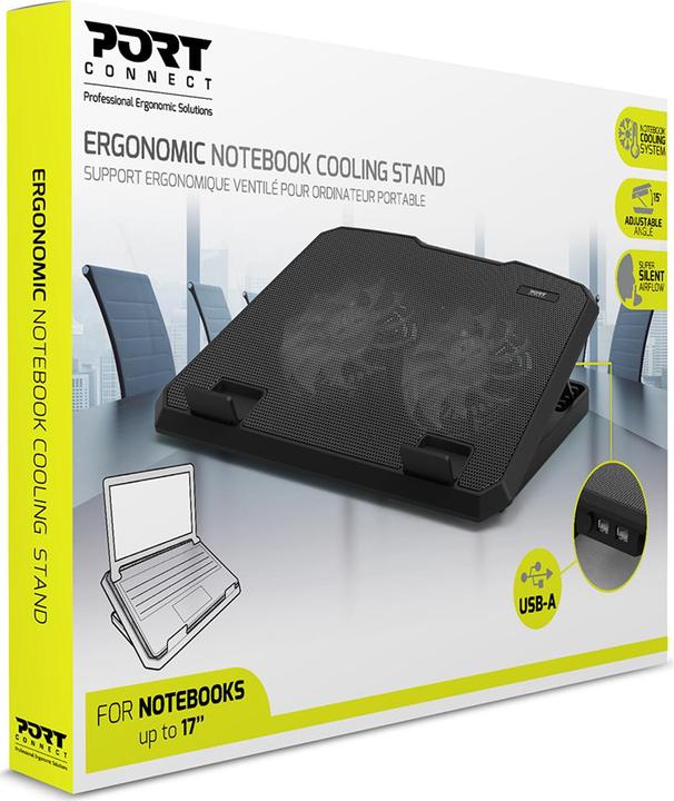 Actual product image Port Designs 901099 Notebook Cooling Pad (17 inch) 800 RPM