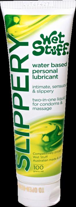 Produktbild Wet Stuff Slippery» 2in1 - 100g sinnliches und lang anhaltendes Gleit- und Massagegel (100 ml)