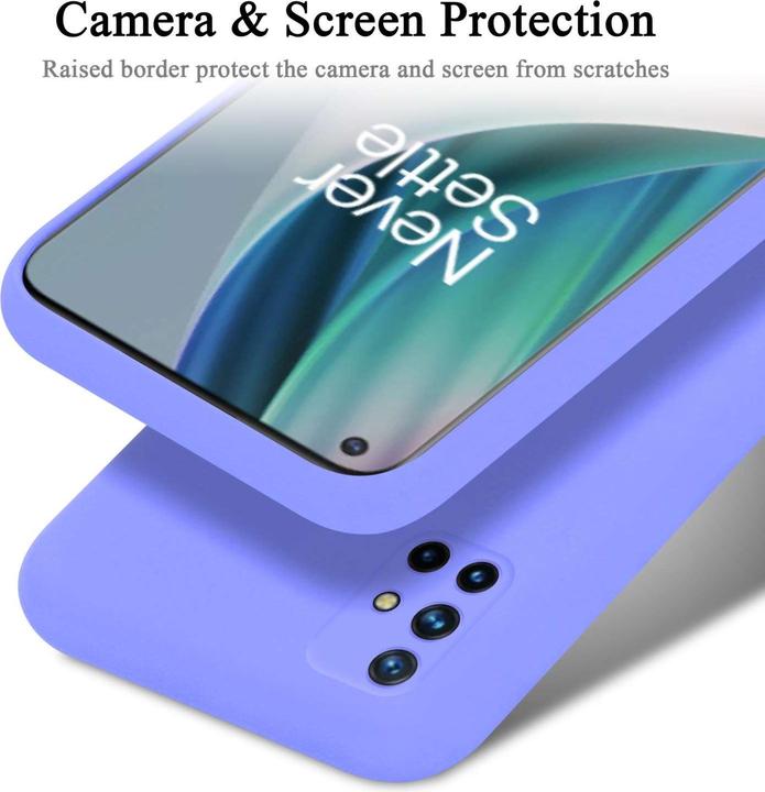 Image du produit Cadorabo Coque pour OnePlus Nord N10 5G TPU Liquid Silicone Case (OnePlus Nord N10 5G)
