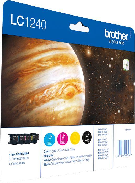 Actual product image Brother LC-1240VALBP Value Pack (M, FC, Y, C)
