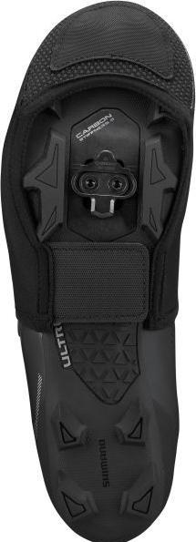 Actual product image Shimano Dual Soft Shell Toe Shoe Cover Black Xxxl (Shoe Size 50-52) (50, 51, 52)