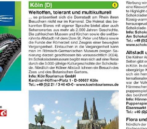 Actual product image Rhine Cycle Route 5 Cologne - Rotterdam Cycling Map 1 : 50 000
