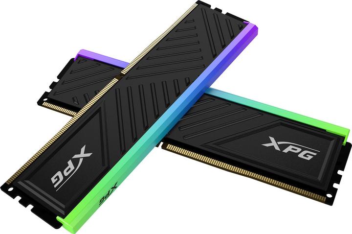 Actual product image Adata DDR4 64GB 3600-18 K2 XPG Spectrix D35G RGB black (AX4U360032G18I-DTBKD35G) (2 x 32GB, 3600 MHz, DDR4-RAM, DIMM)