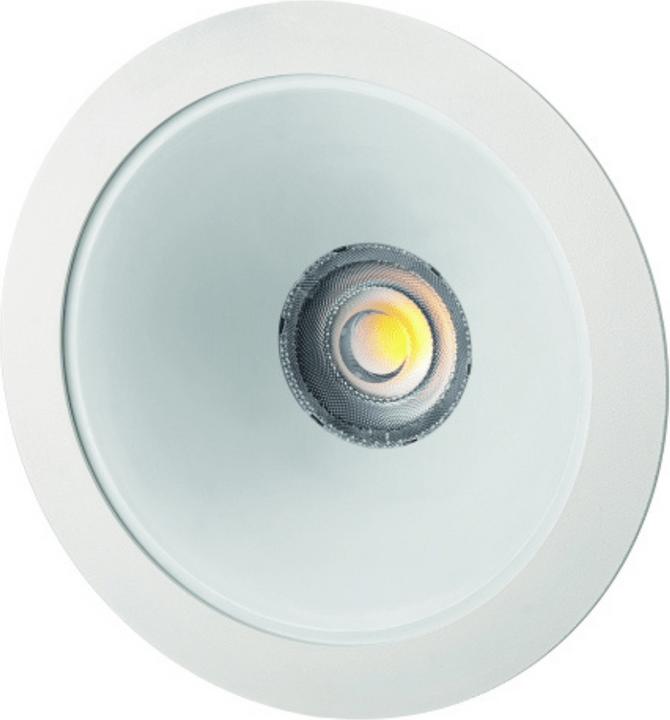 Produktbild Rutec LED-Einbaustrahler 24W CYRA 4000K D 1LED 3500lm Konv Alu IP20 ws RF:weiss (3500 lm, E18)