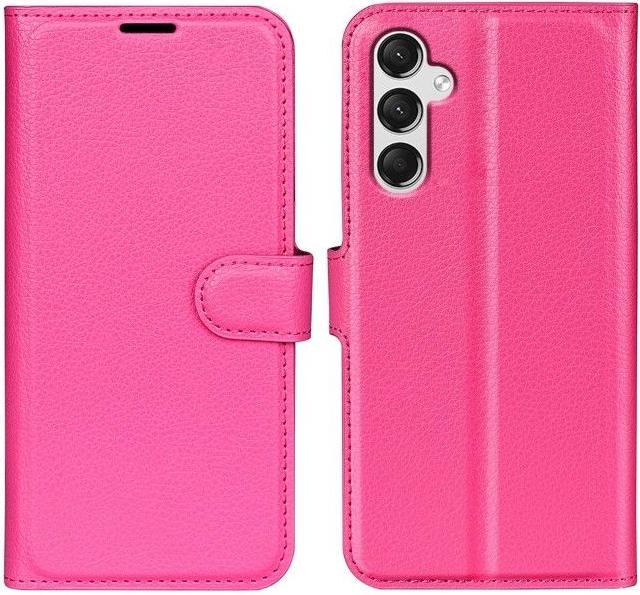 Actual product image MU Classic Litchi Leather Bookcover Series (Samsung Galaxy A25 5G)