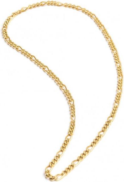 Produktbild Gemini HALSBAND - GELBER STAHL - FIGARO - 55+10 CM (Edelstahl 316L, 10 cm)