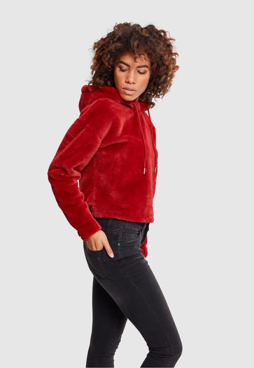 Actual product image Urban Classics Ladies Oversize Short Teddy Hoody (S)