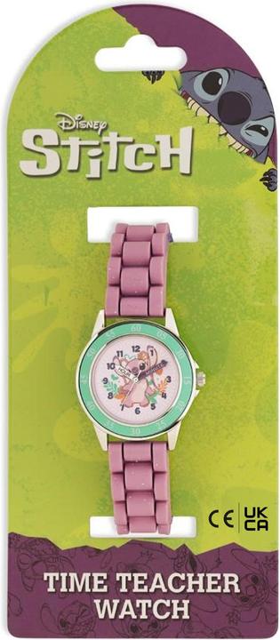 Image du produit Disney Lilo and Stitch Pink Angel Time Teacher Watch LAS9014
