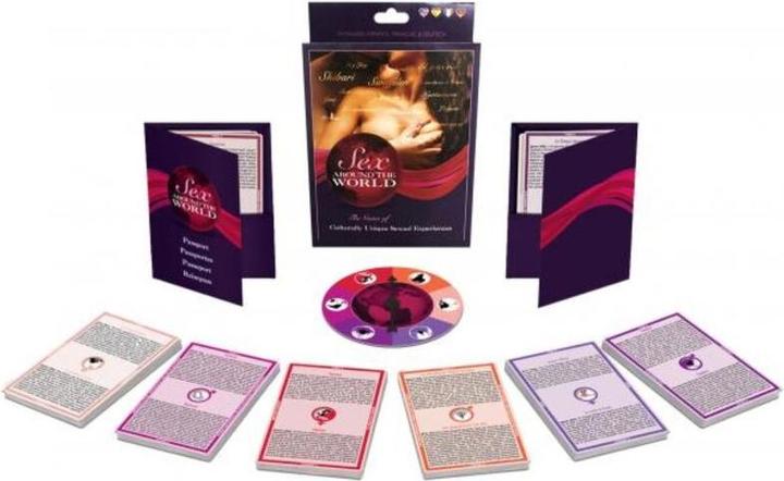 Produktbild Kheper Games Sex Around The World Spiel (Geschicklichkeitsspiel, Deutsch, Englisch, Französisch, Spanisch)