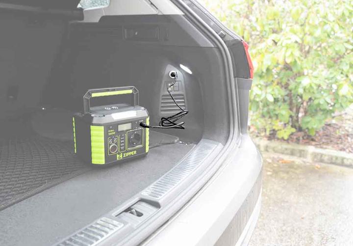 Actual product image Zipper ZI-PS330 Power Station 288Wh (288.60 Wh, 3.40 kg)