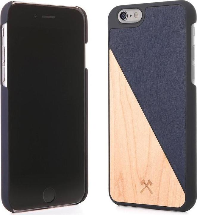Produktbild Woodcessories EcoSplit iPhone 6(s) Maple/blue eco231 (Apple iPhone 6)