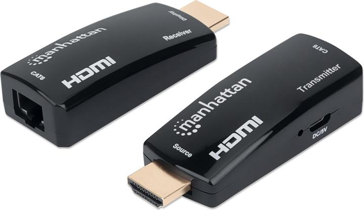 Produktbild Manhattan HDMI zu RJ45 (Micro USB, RJ45, HDMI, 2.70 cm)