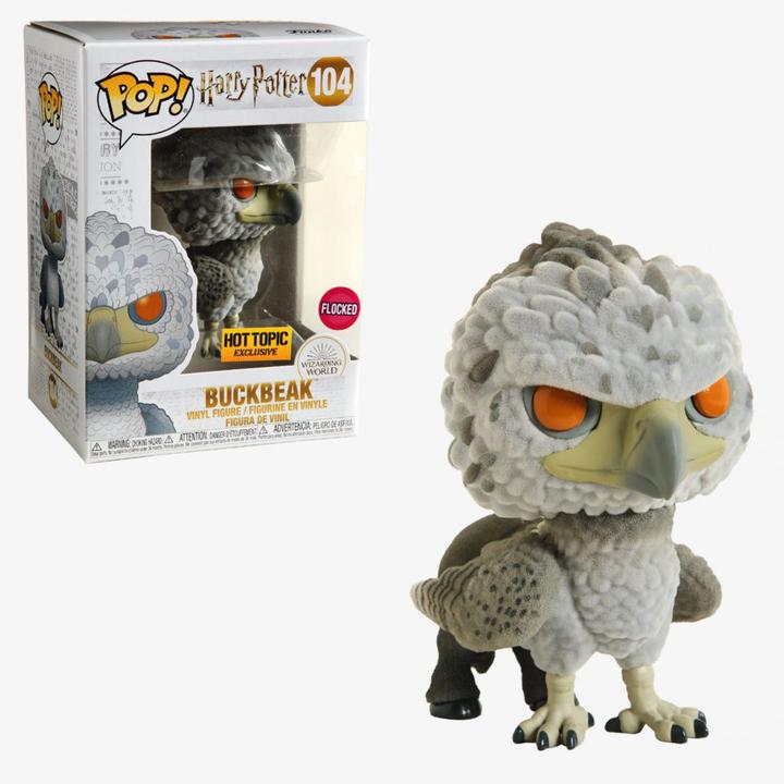 Image du produit Funko POP! Harry Potter Buckbeak (Orange Eyes) Floquée