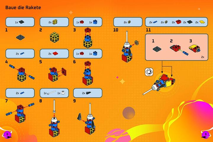 Image du produit LEGO® - Bauen und Spielen - Raketen (Allemand, 2024)