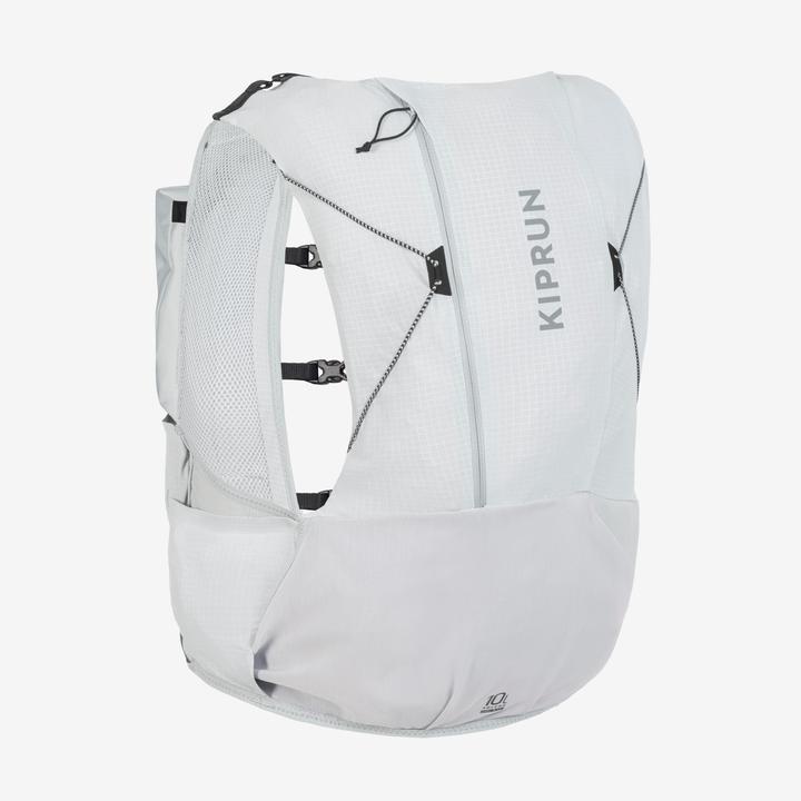 Kiprun Laufrucksack Trailrunning 10 Liter - Bag 900 grau (10 l)