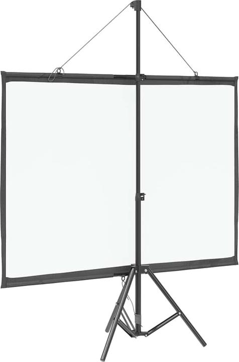 Produktbild VidaXL Beamer Leinwand mit Stativ 60 Zoll 4:3 Projektionswand Leinwand (60", 4:3)