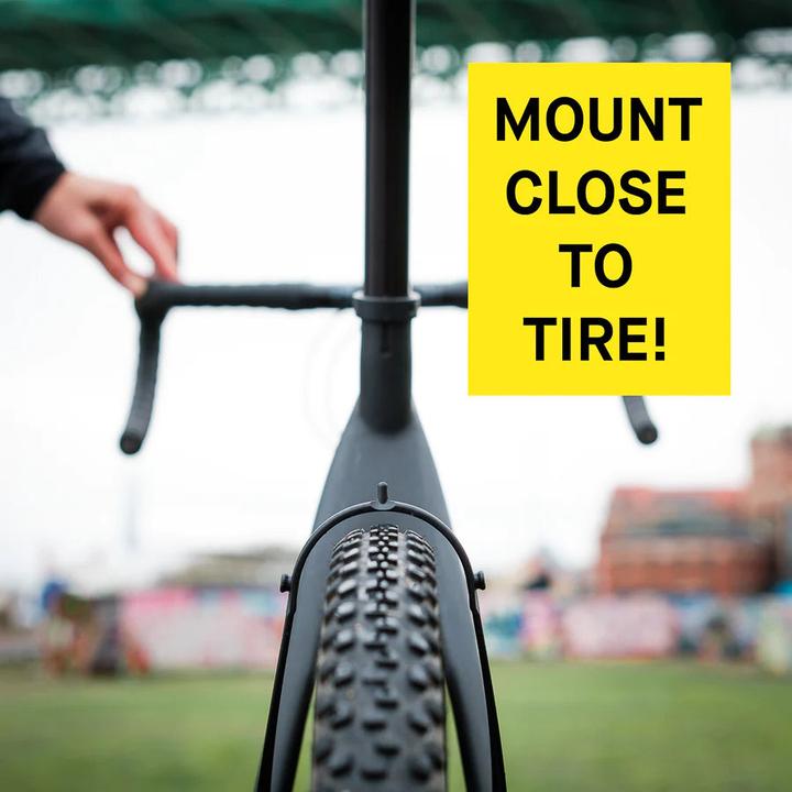 Actual product image Ass Savers Win Wing 2 Gravel, black dots (Rear mudguard)