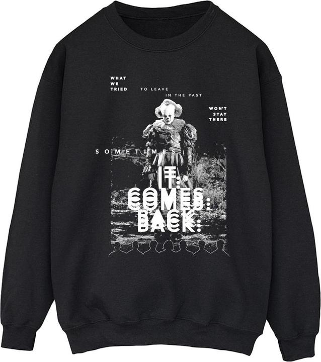 Immagine prodotto Universal Textiles Felpa Pennywise Poster Offuscato Uomo (XL)